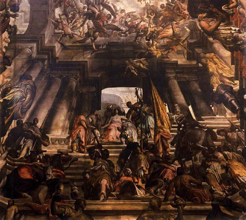 Giovanni Antonio Fumiani Martyrdom and Glory of St Pantaleon china oil painting image